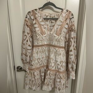 Zimmermann look alike dress, worn once, size small